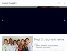 Tablet Screenshot of jeromeanekwe.com